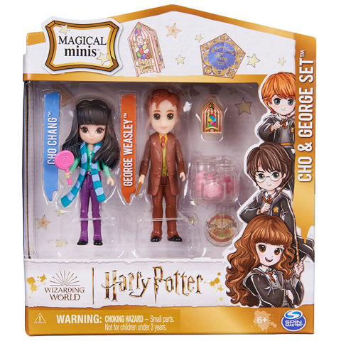 Cho & George Set Harry Potter Wizarding World Minis  / Microcosm Girl   